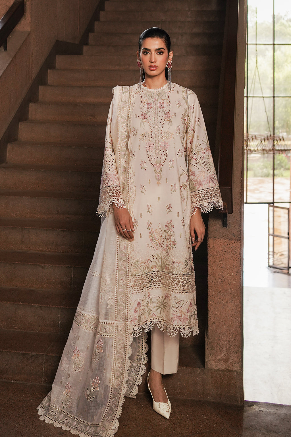 AFROZEH Chikankari Lawn 24