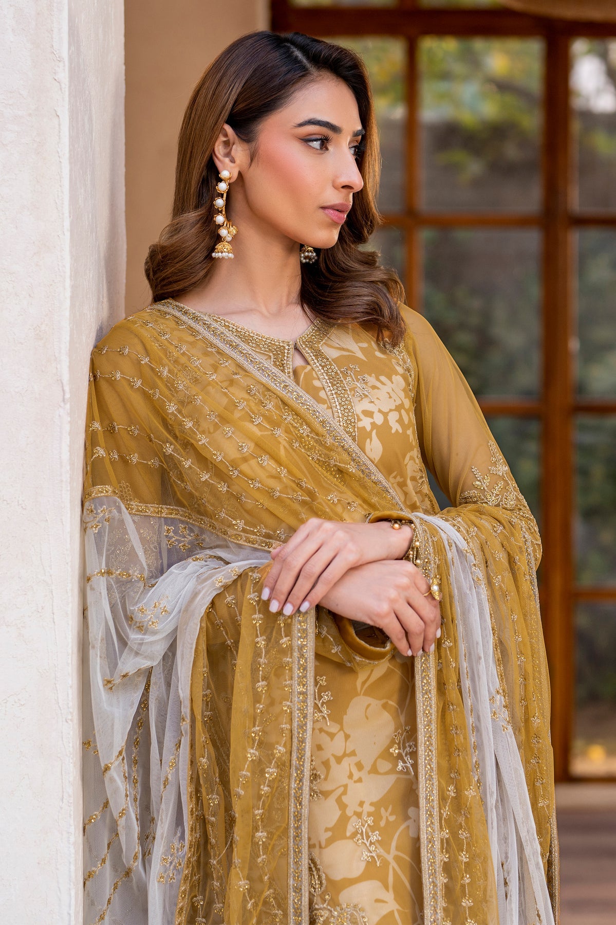 Iris Embroidered Wedding Formal By Zarif