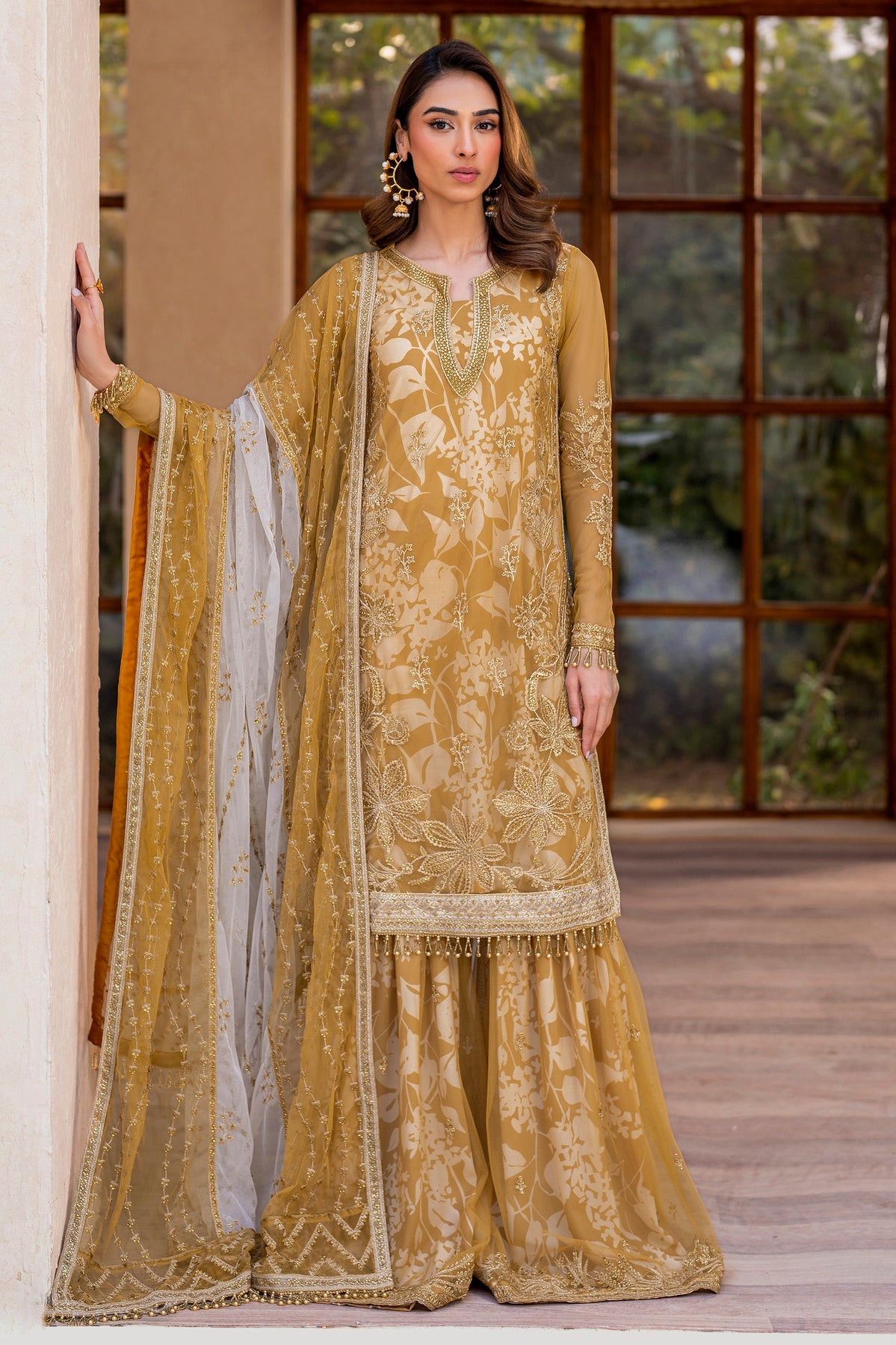 Iris Embroidered Wedding Formal By Zarif