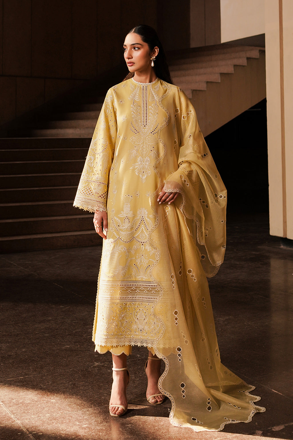 AFROZEH Chikankari Lawn 24