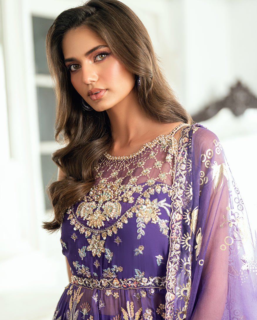 Sham Shandaar | Chiffon Wedding Edit By Mushq