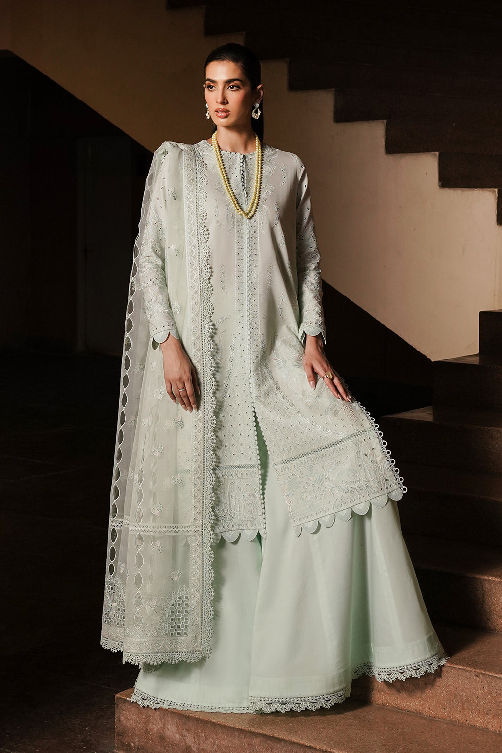 AFROZEH Chikankari Lawn 24