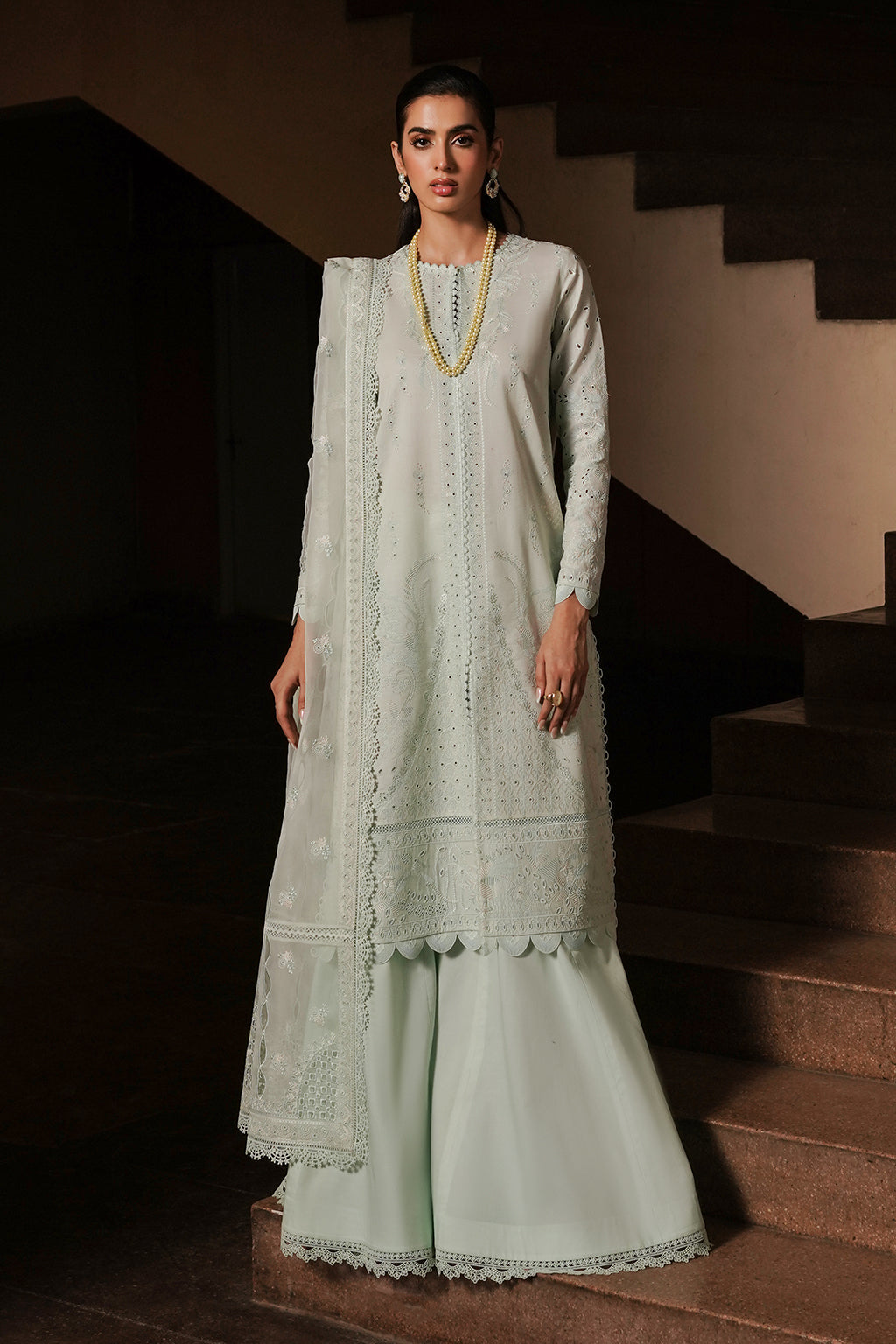 AFROZEH Chikankari Lawn 24