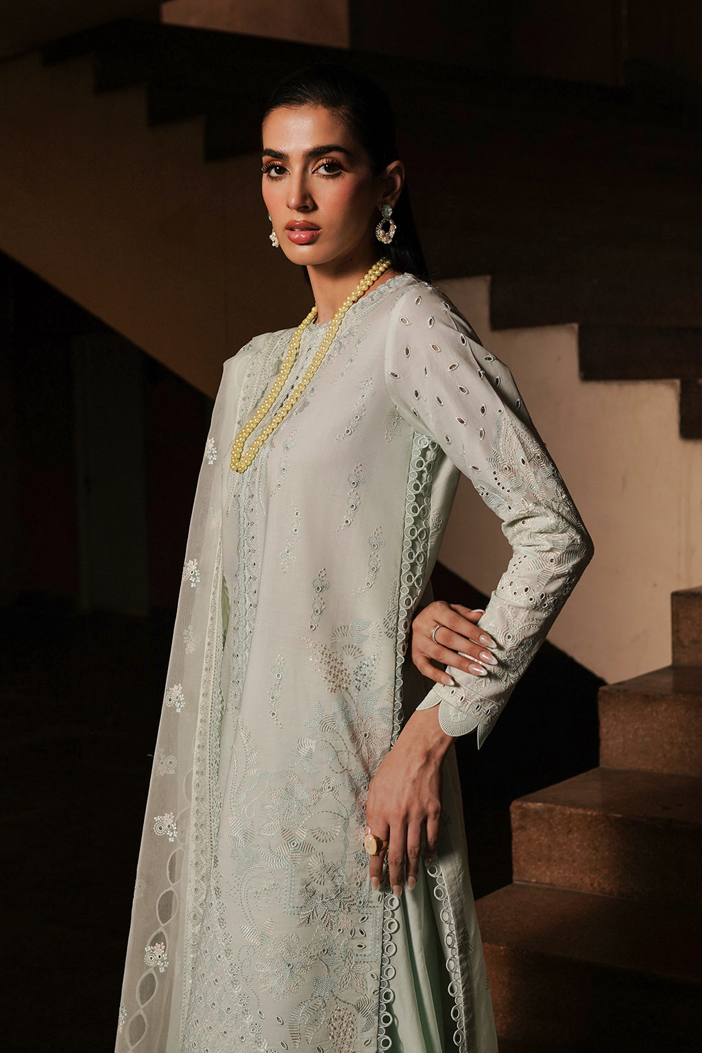 AFROZEH Chikankari Lawn 24