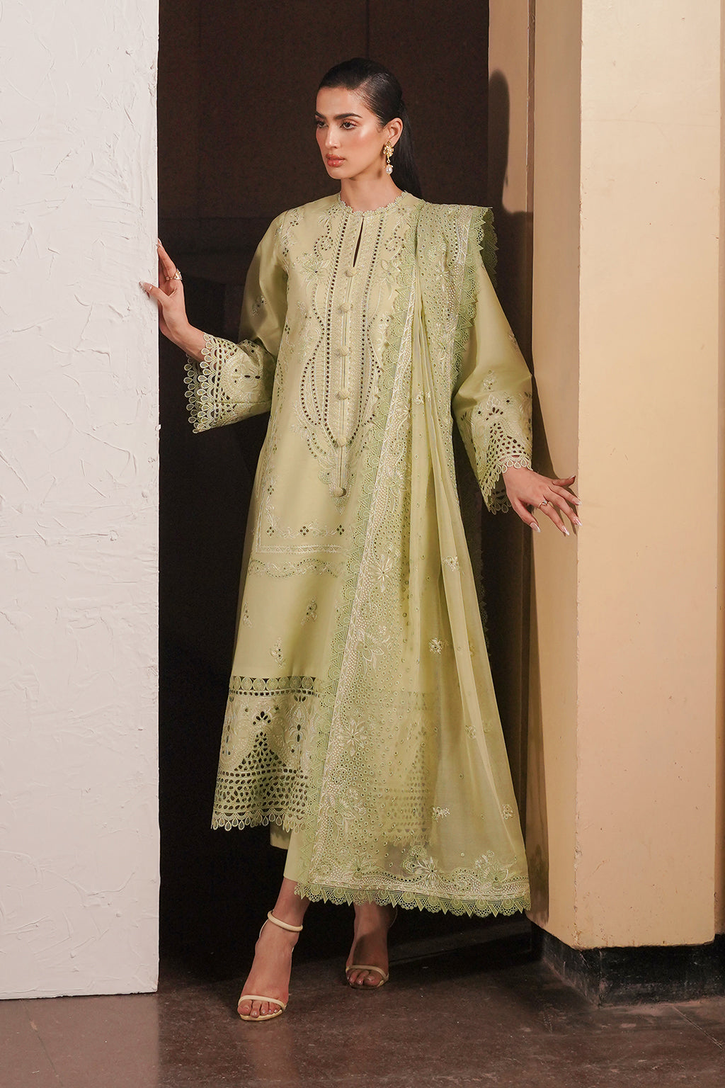 AFROZEH Chikankari Lawn 24