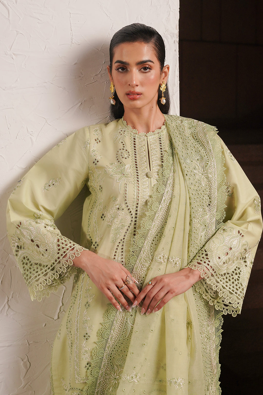 AFROZEH Chikankari Lawn 24