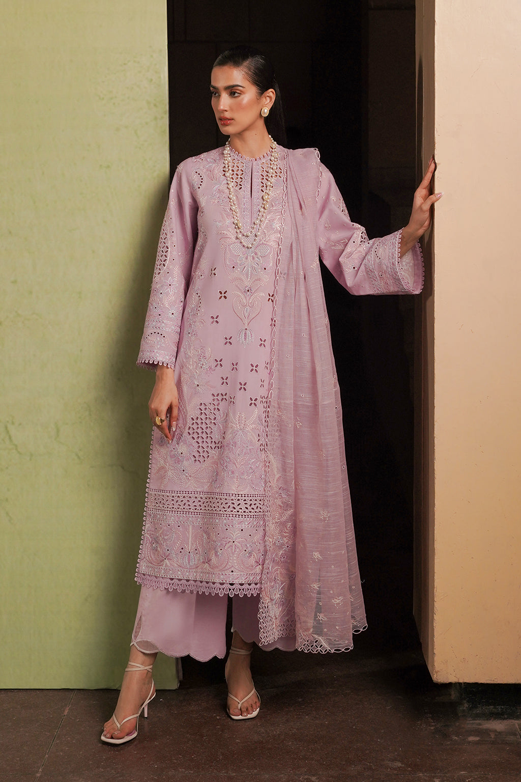 AFROZEH Chikankari Lawn 24