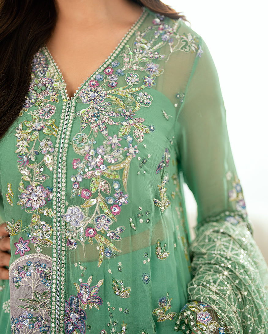 Sham Shandaar | Chiffon Wedding Edit By Mushq