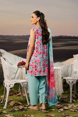 M Basic Unstitched Embroidered Arabic Lawn By Maria B