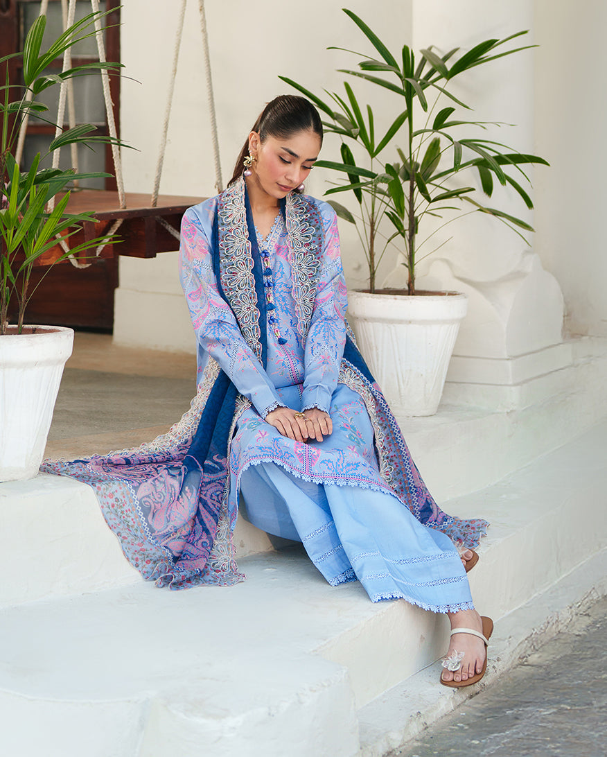 Roheenaz Whispered Florals Luxury Lawn 2026