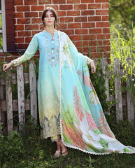 Mushq Solace Ombre Chikankari Luxury Lawn '26