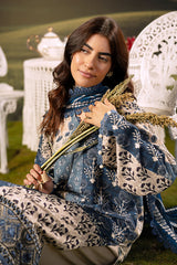 M Basic Unstitched Embroidered Arabic Lawn By Maria B