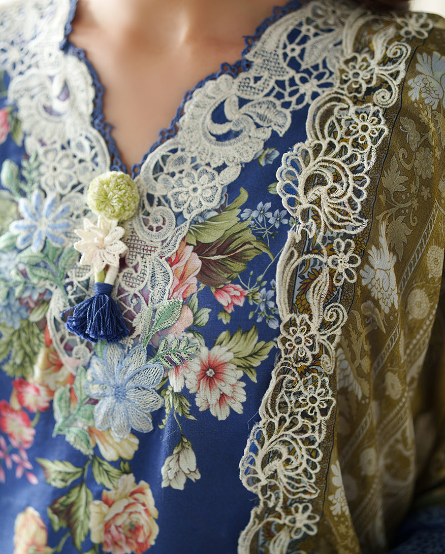 Roheenaz Whispered Florals Luxury Lawn 2026