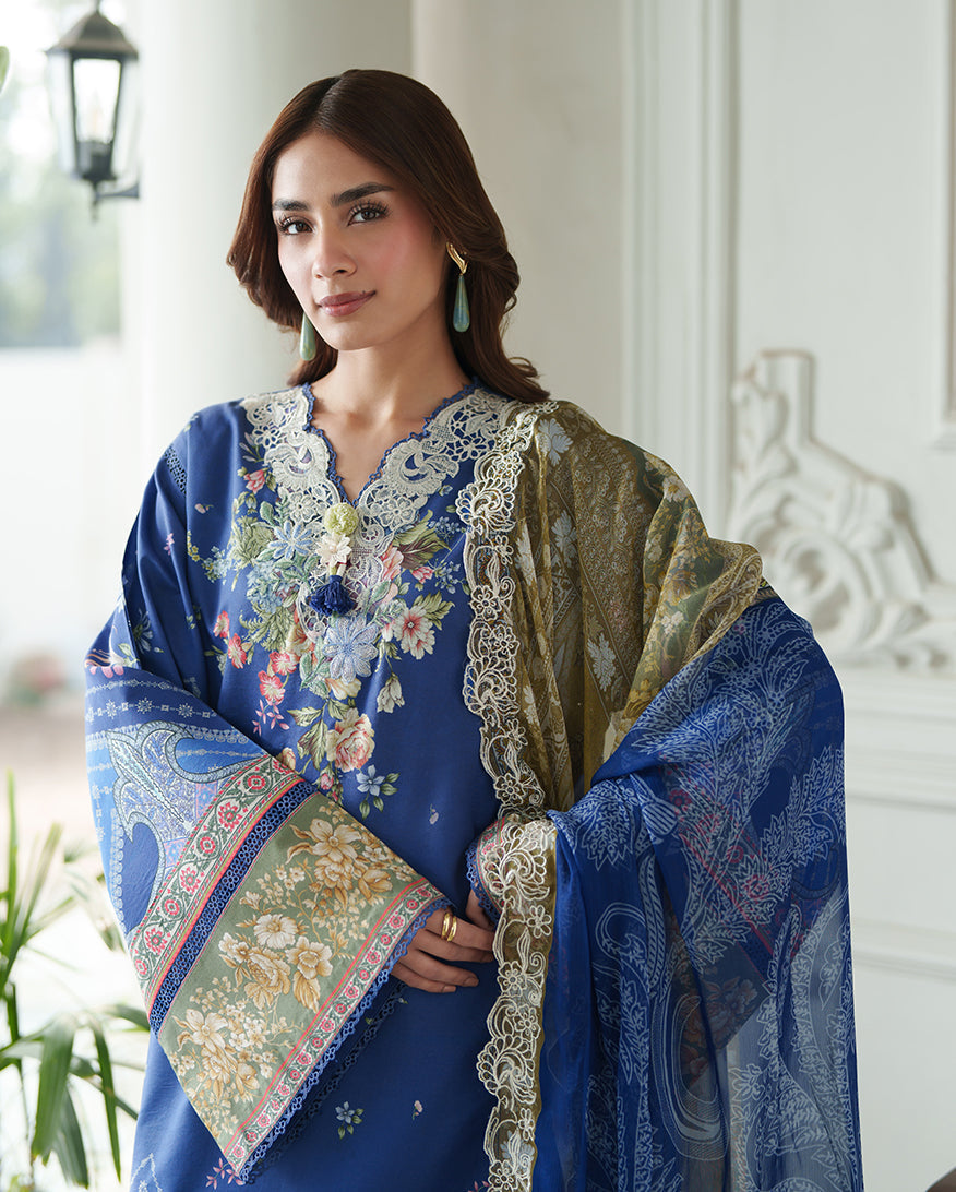 Roheenaz Whispered Florals Luxury Lawn 2026