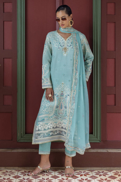 Nuvera Unstitched Raw Silk By Mushq 25