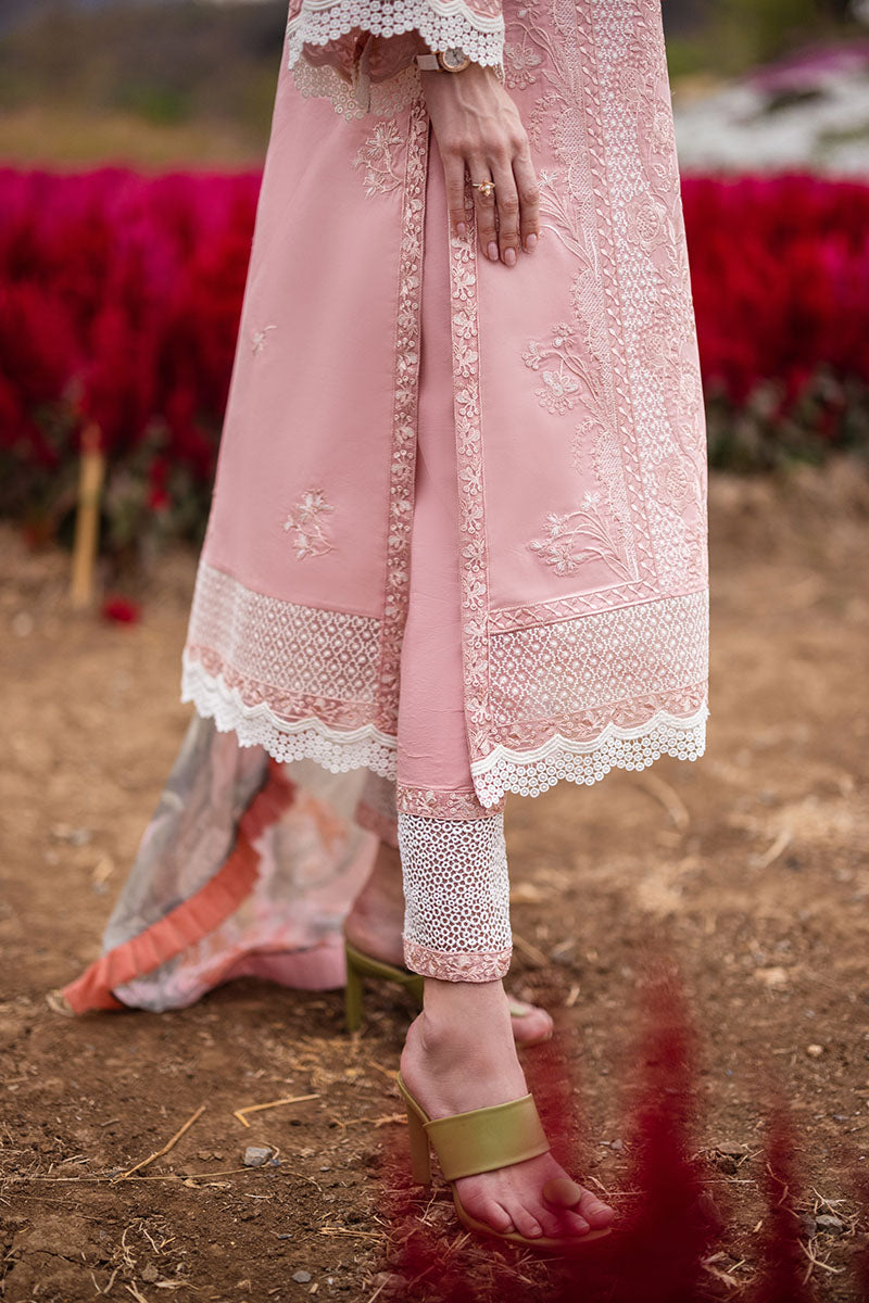 Mushq Hemline The Secret Garden Embroidered Summer Collection '24 (1A)