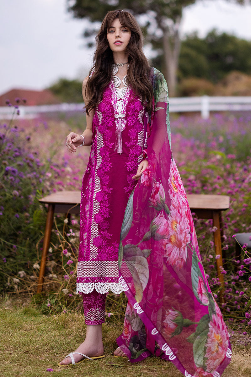 Mushq Hemline The Secret Garden Embroidered Summer Collection '24 (1B)