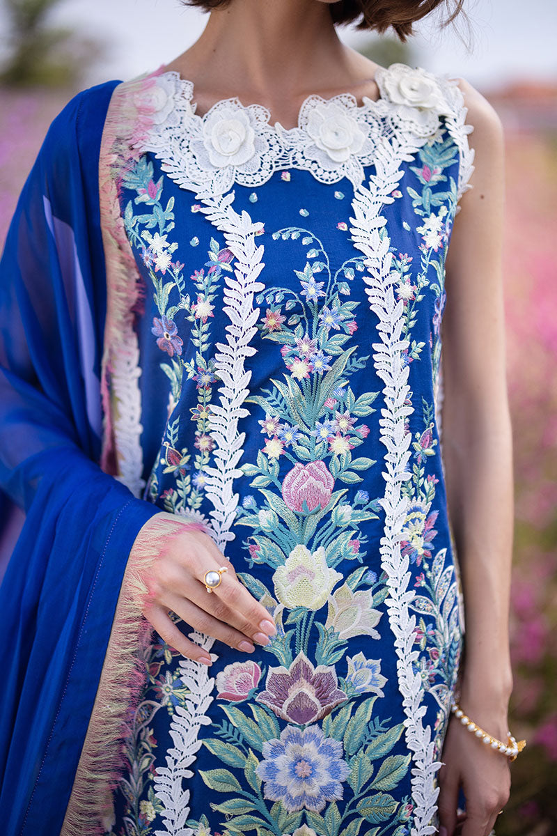 Mushq Hemline The Secret Garden Embroidered Summer Collection '24 (2B)