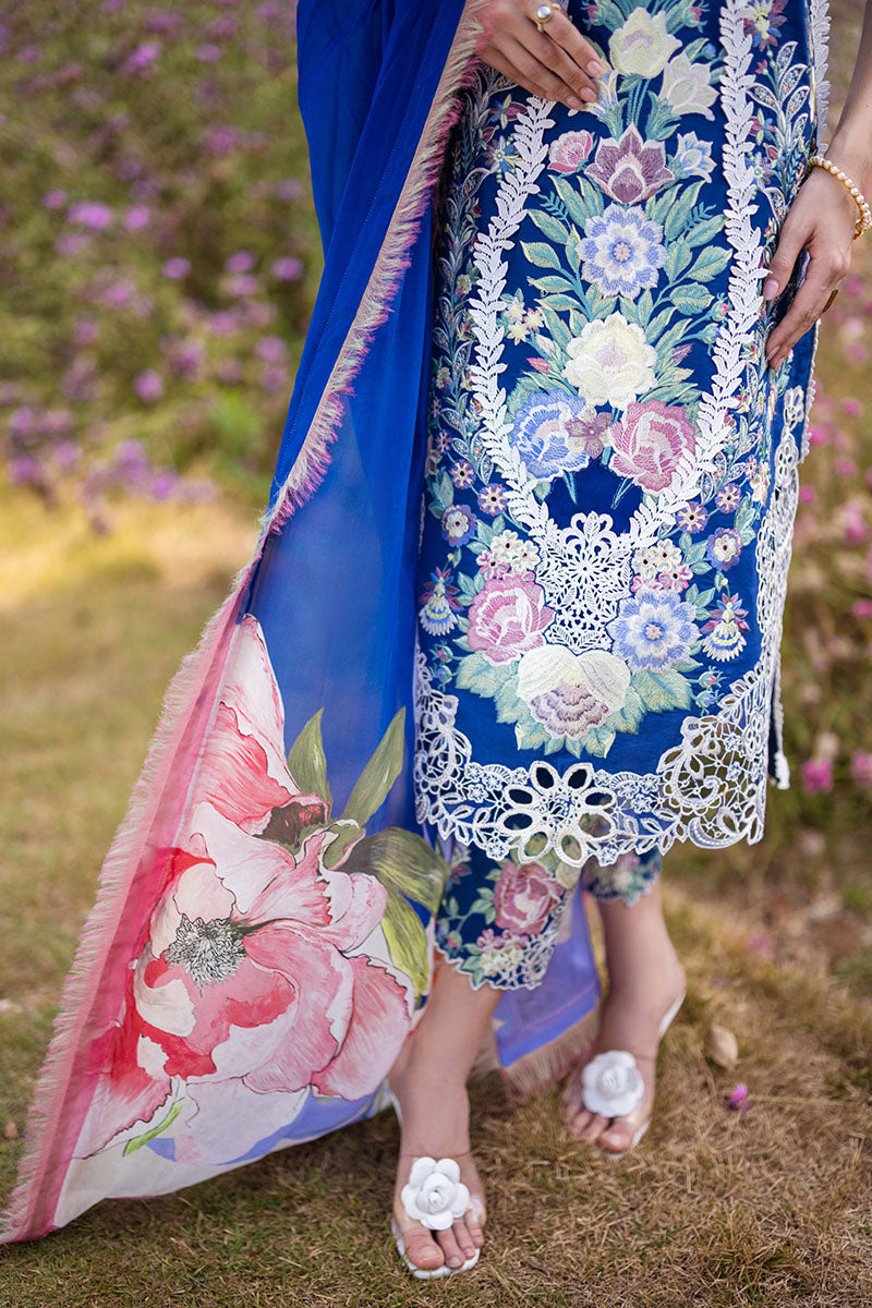 Mushq Hemline The Secret Garden Embroidered Summer Collection '24 (2B)