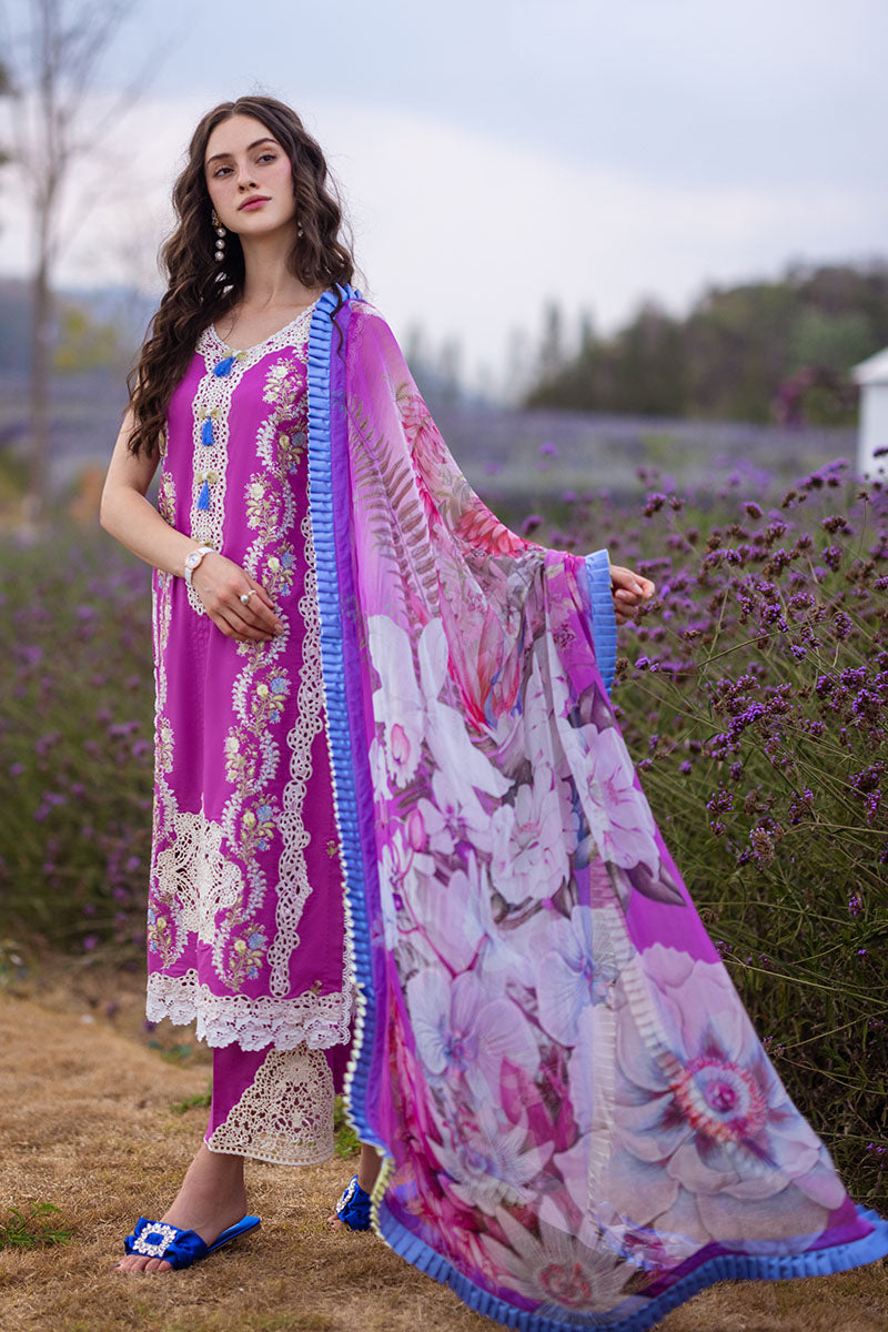 Mushq Hemline The Secret Garden Embroidered Summer Collection '24 (3A)