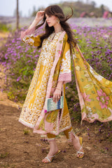 Mushq Hemline The Secret Garden Embroidered Summer Collection '24 (4B)