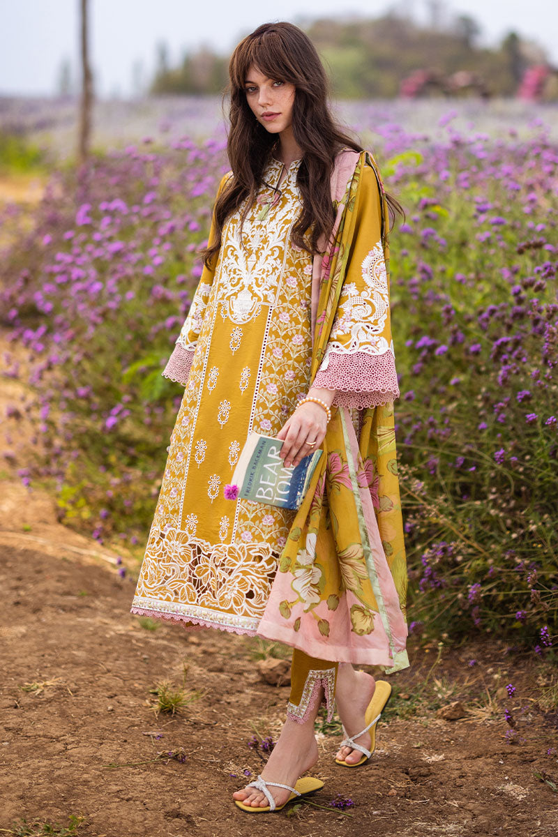 Mushq Hemline The Secret Garden Embroidered Summer Collection '24 (4B)