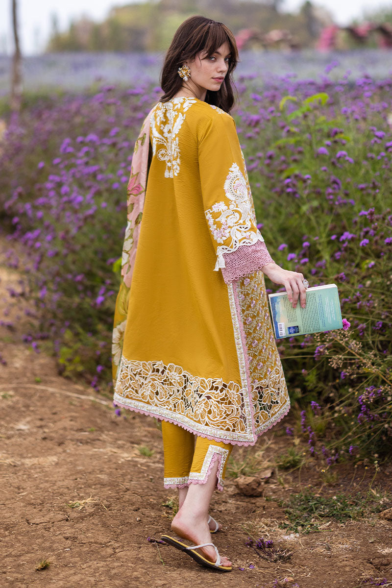 Mushq Hemline The Secret Garden Embroidered Summer Collection '24 (4B)