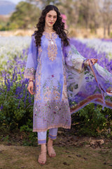 Mushq Hemline The Secret Garden Embroidered Summer Collection '24 (5A)