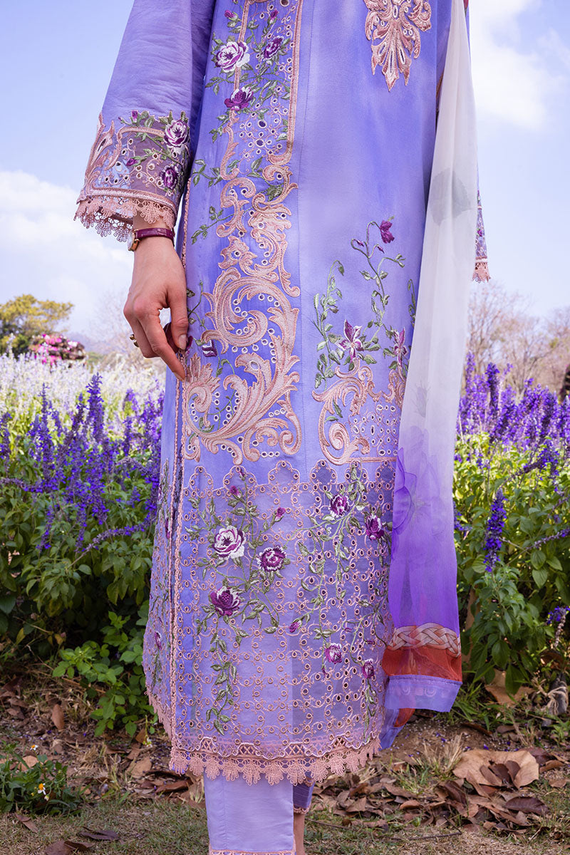 Mushq Hemline The Secret Garden Embroidered Summer Collection '24 (5A)