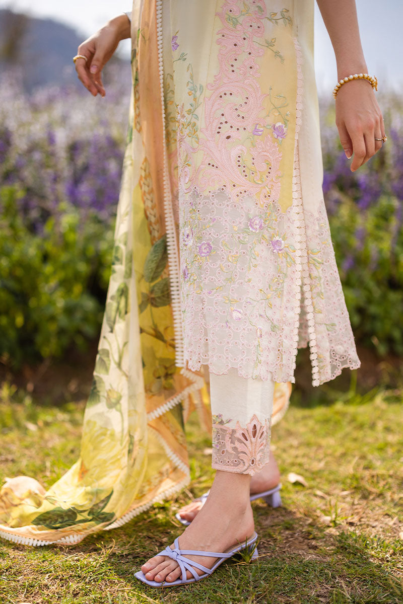 Mushq Hemline The Secret Garden Embroidered Summer Collection '24 (5B)