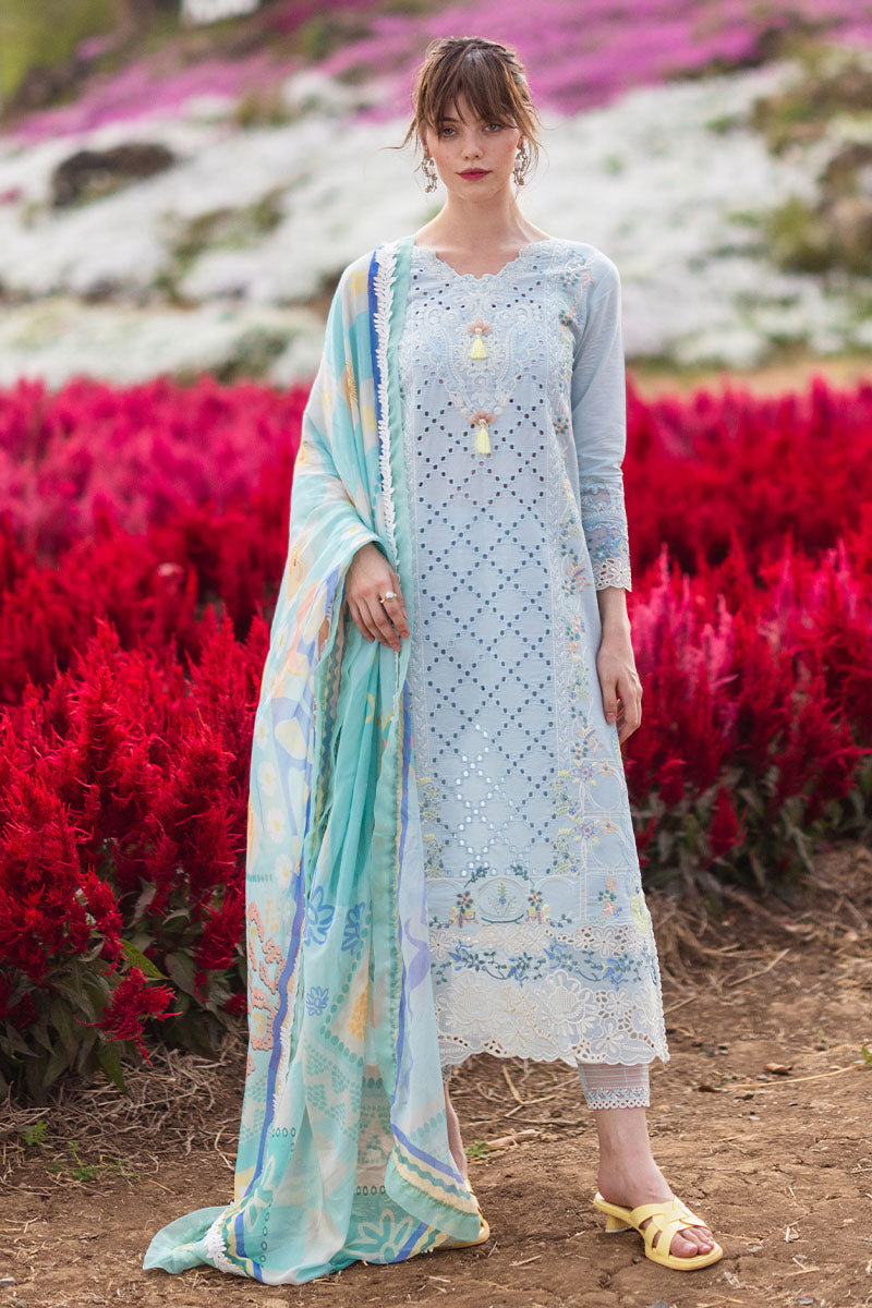 Mushq Hemline The Secret Garden Embroidered Summer Collection '24 (6A)