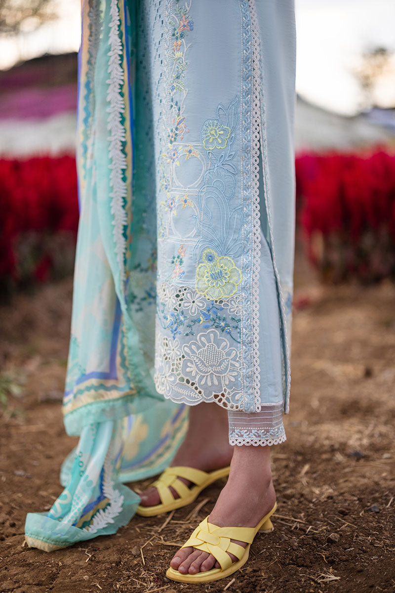 Mushq Hemline The Secret Garden Embroidered Summer Collection '24 (6A)