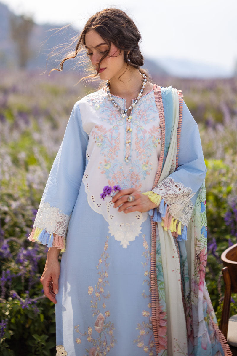 Mushq Hemline The Secret Garden Embroidered Summer Collection '24 (7A)