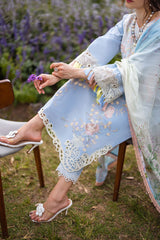 Mushq Hemline The Secret Garden Embroidered Summer Collection '24 (7A)