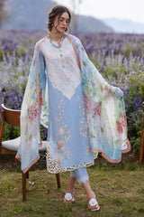 Mushq Hemline The Secret Garden Embroidered Summer Collection '24 (7A)