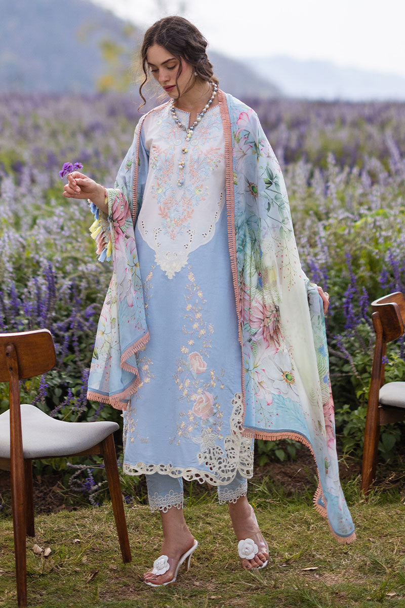 Mushq Hemline The Secret Garden Embroidered Summer Collection '24 (7A)