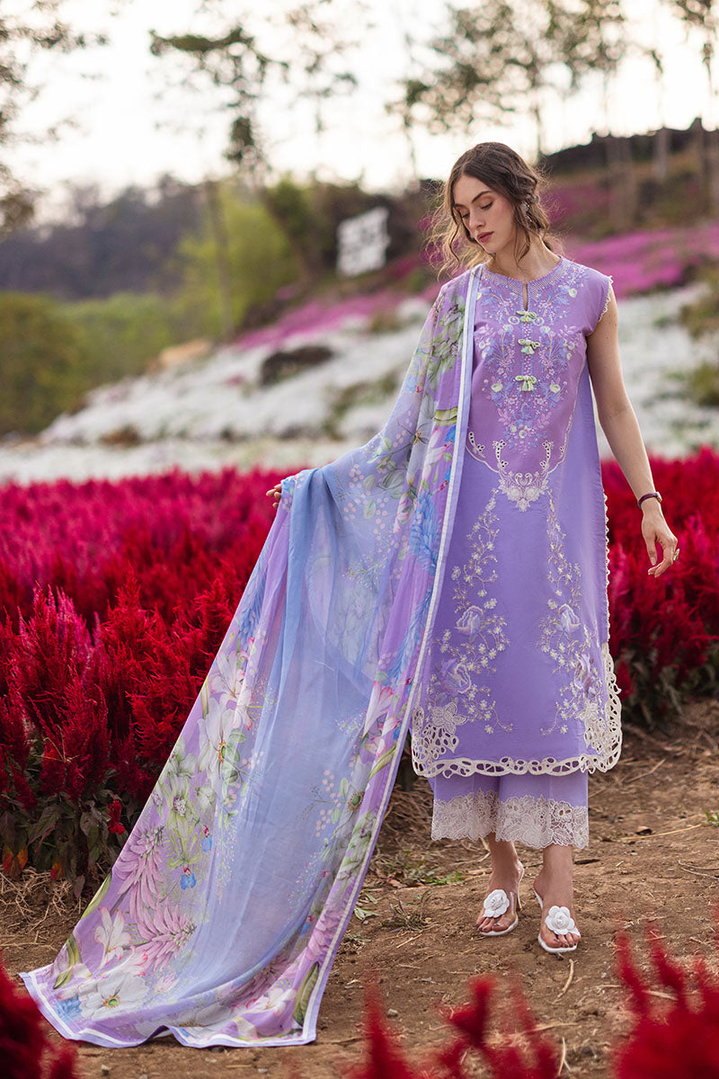 Mushq Hemline The Secret Garden Embroidered Summer Collection '24 (7B)