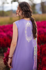 Mushq Hemline The Secret Garden Embroidered Summer Collection '24 (7B)