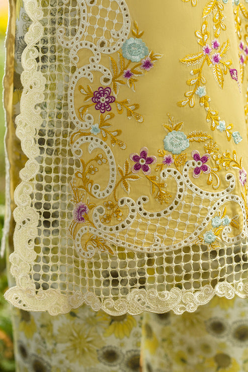 Mushq Hemline The Secret Garden Embroidered Summer Collection '25
