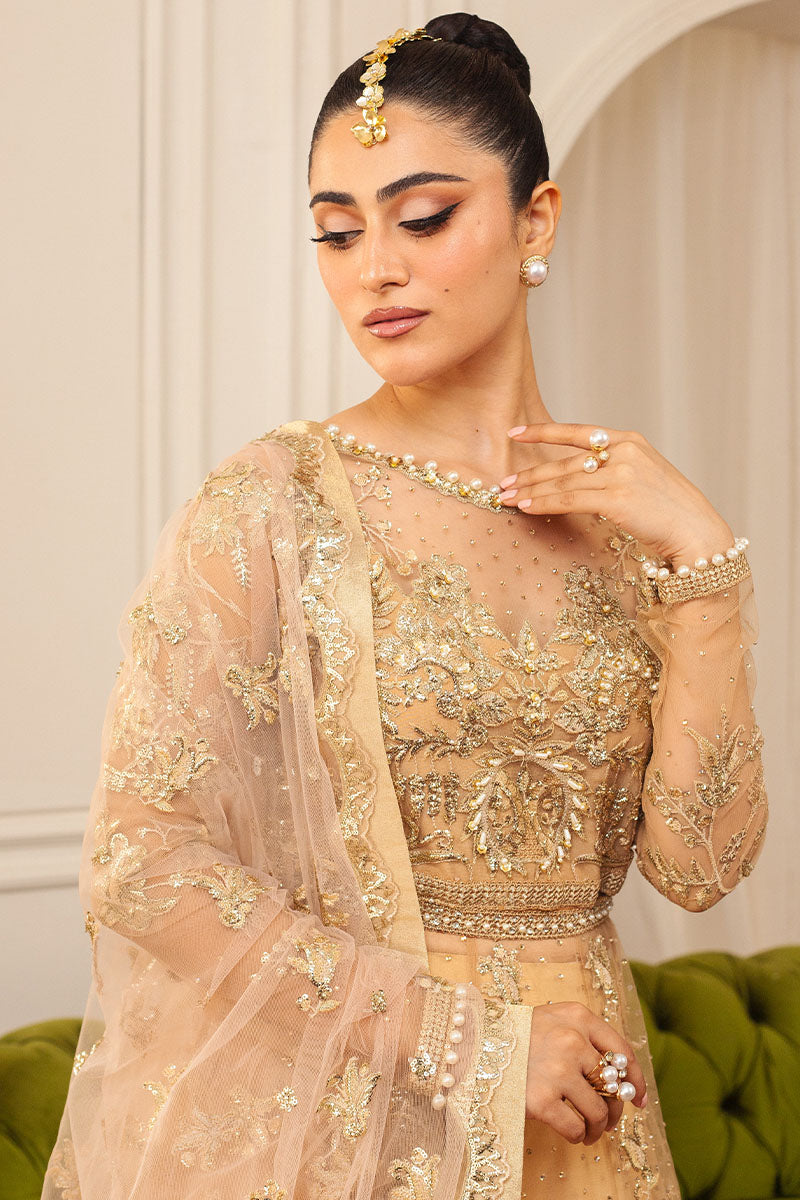 Aura Debut Wedding Unstitched By Mushq