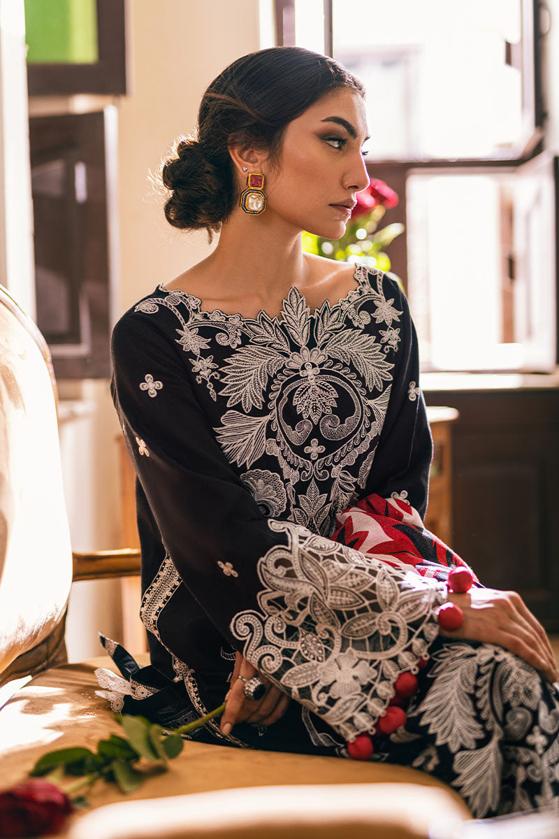 Hemline Symphony Unstitched Karandi Collection By Mushq