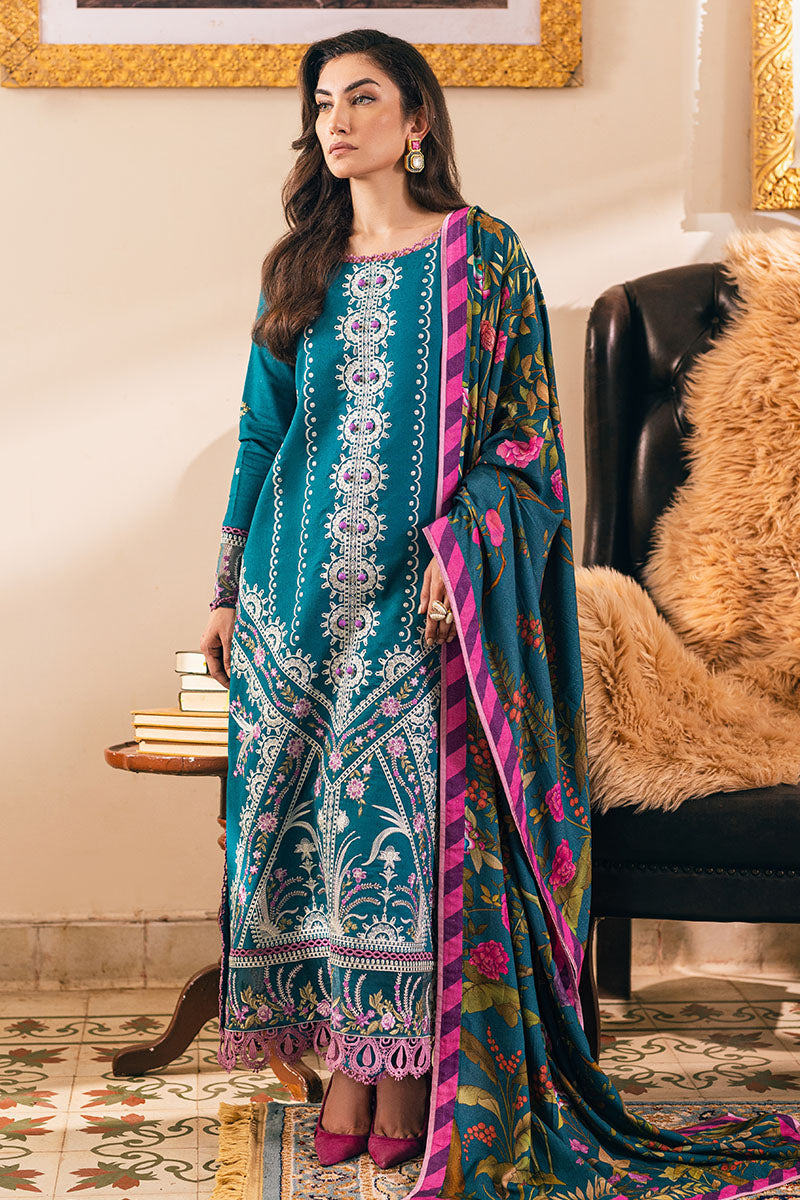 Hemline Symphony Unstitched Karandi Collection By Mushq