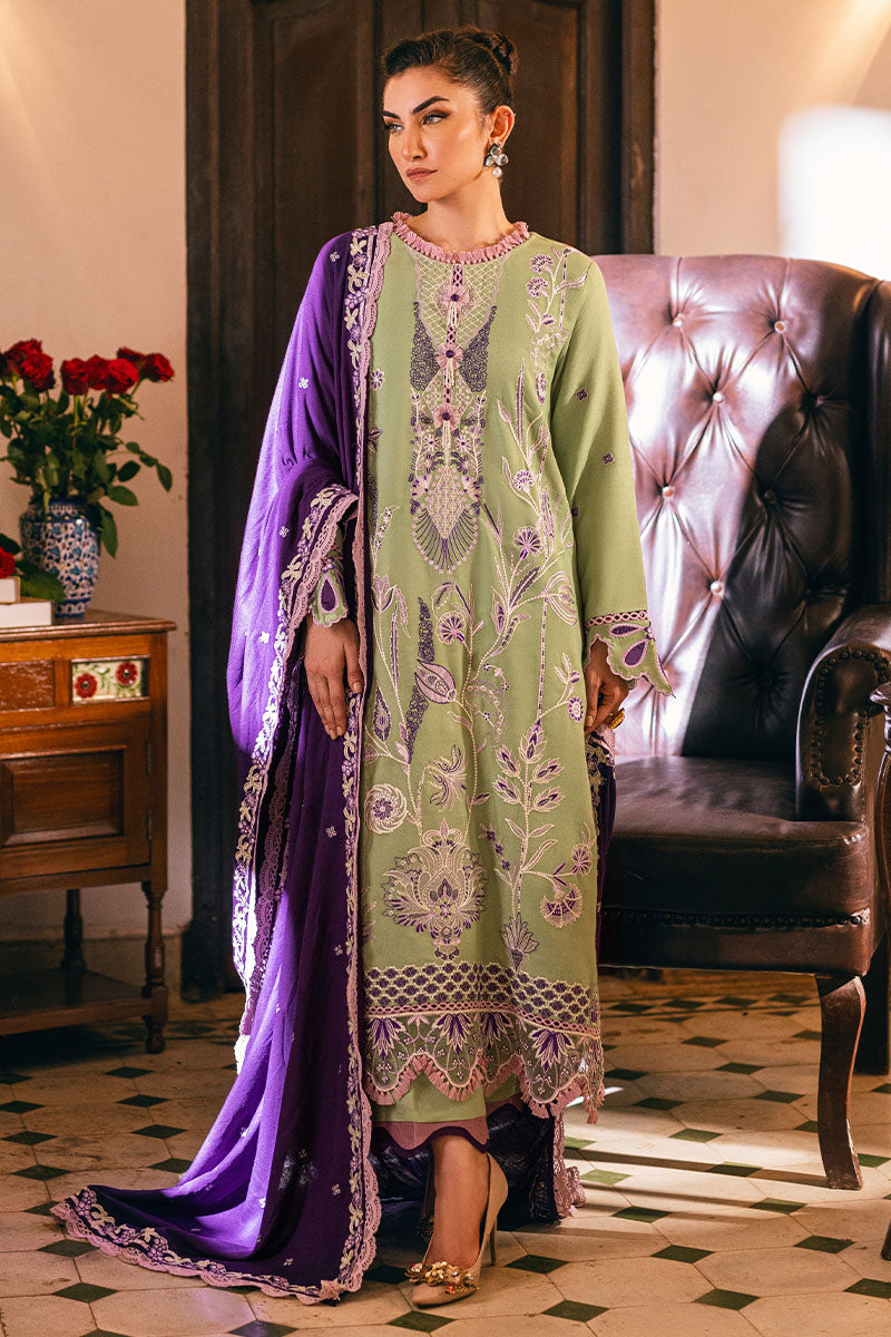 Hemline Symphony Unstitched Karandi Collection By Mushq