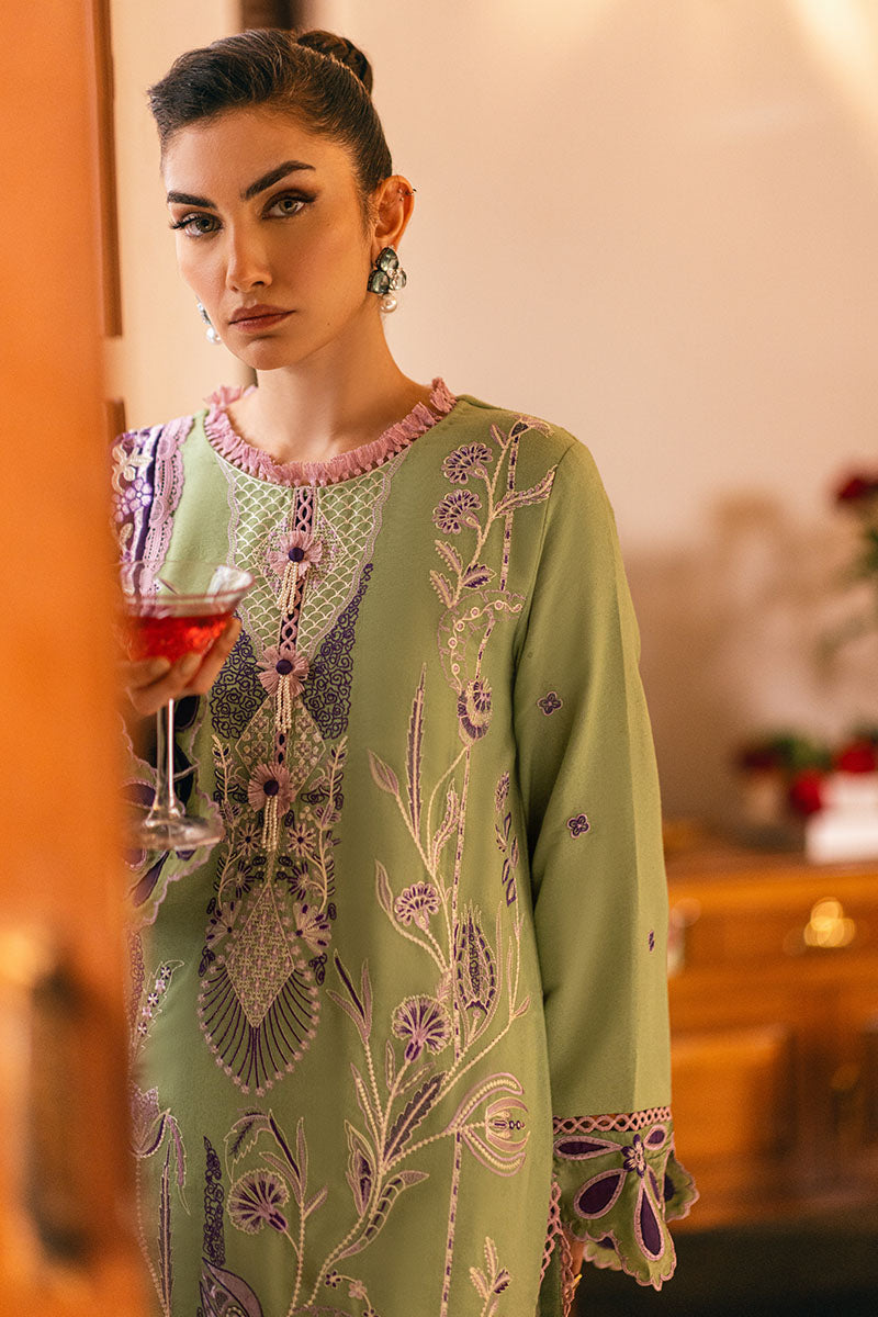 Hemline Symphony Unstitched Karandi Collection By Mushq