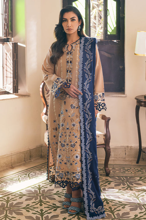 Hemline Symphony Unstitched Karandi Collection By Mushq