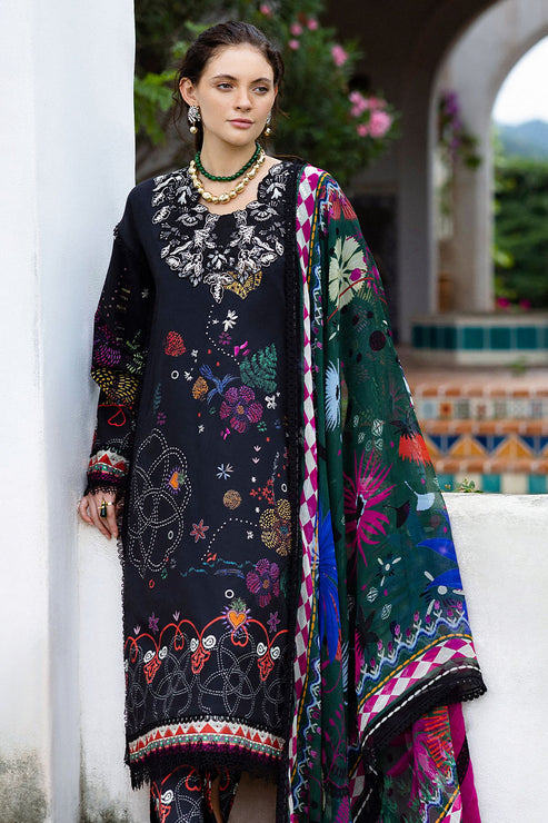 Mirasol Unstitched Printed Cambric By Mushq Hemline
