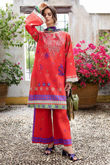 Mirasol Unstitched Printed Cambric By Mushq Hemline