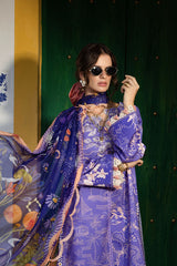 Mirasol Unstitched Printed Cambric By Mushq Hemline