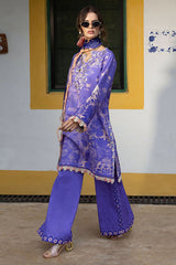Mirasol Unstitched Printed Cambric By Mushq Hemline