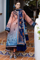 Mirasol Unstitched Printed Cambric By Mushq Hemline